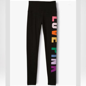 Victoria's Secret Pink Cotton High Waisted Leggings for Women Size Small